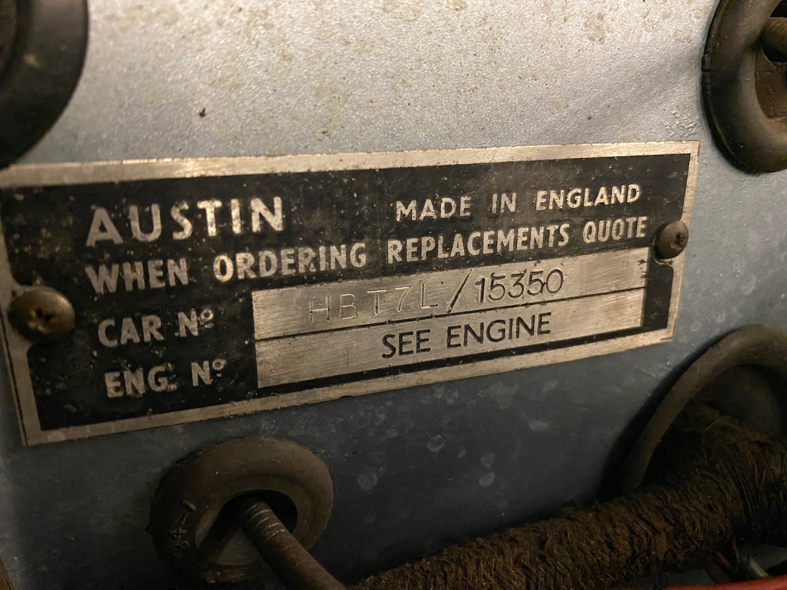 1962 Austin Healey 3000 Mark II  432